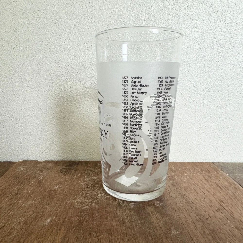 2005 Kentucky Derby Churchill Downs 131st Race‎ Collectible Mint Julep Glass